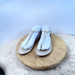 Jessica Simpson White Sandals Minimalist Design‎